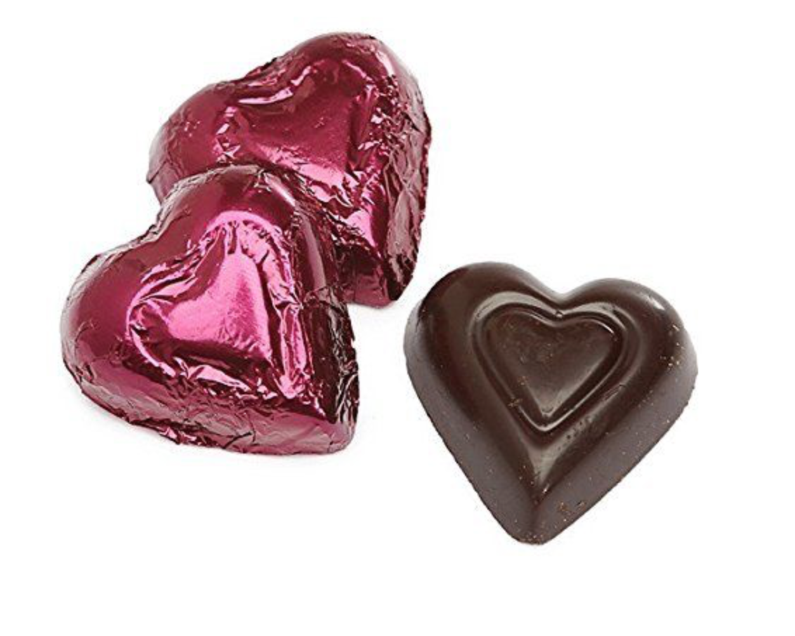 chocolate images with hearts