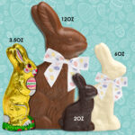 SOLID CHOCOLATE BUNNIES