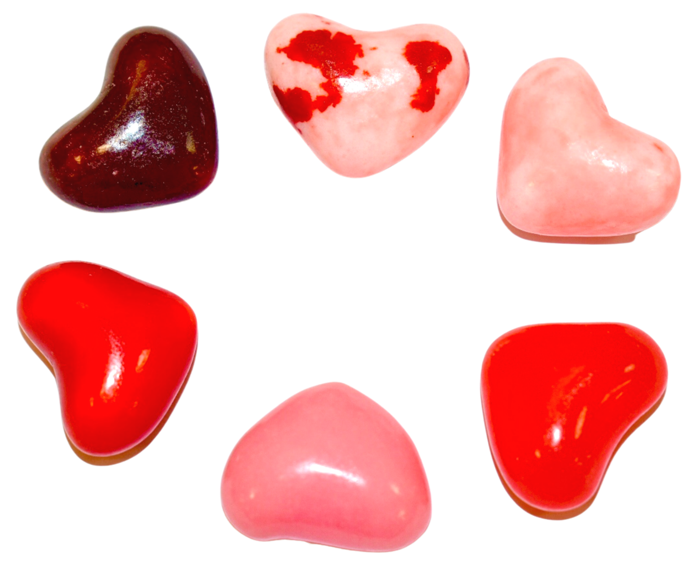Cherry Lovers™ Hearts - 10 lbs Bulk