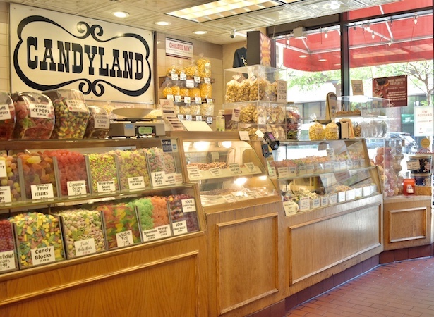 Inside Candyland Store. Link leads to larger image.
