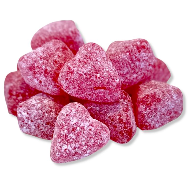 Sour Jelly Hearts - Candyland Store