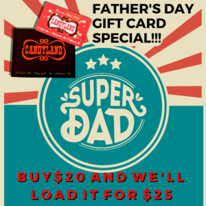 FATHERS DAY GIFT CARD SPECIAL