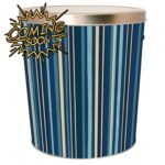 6.5 Gallon Indigo Stripes