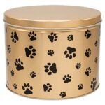 half gallon paw prints no handle