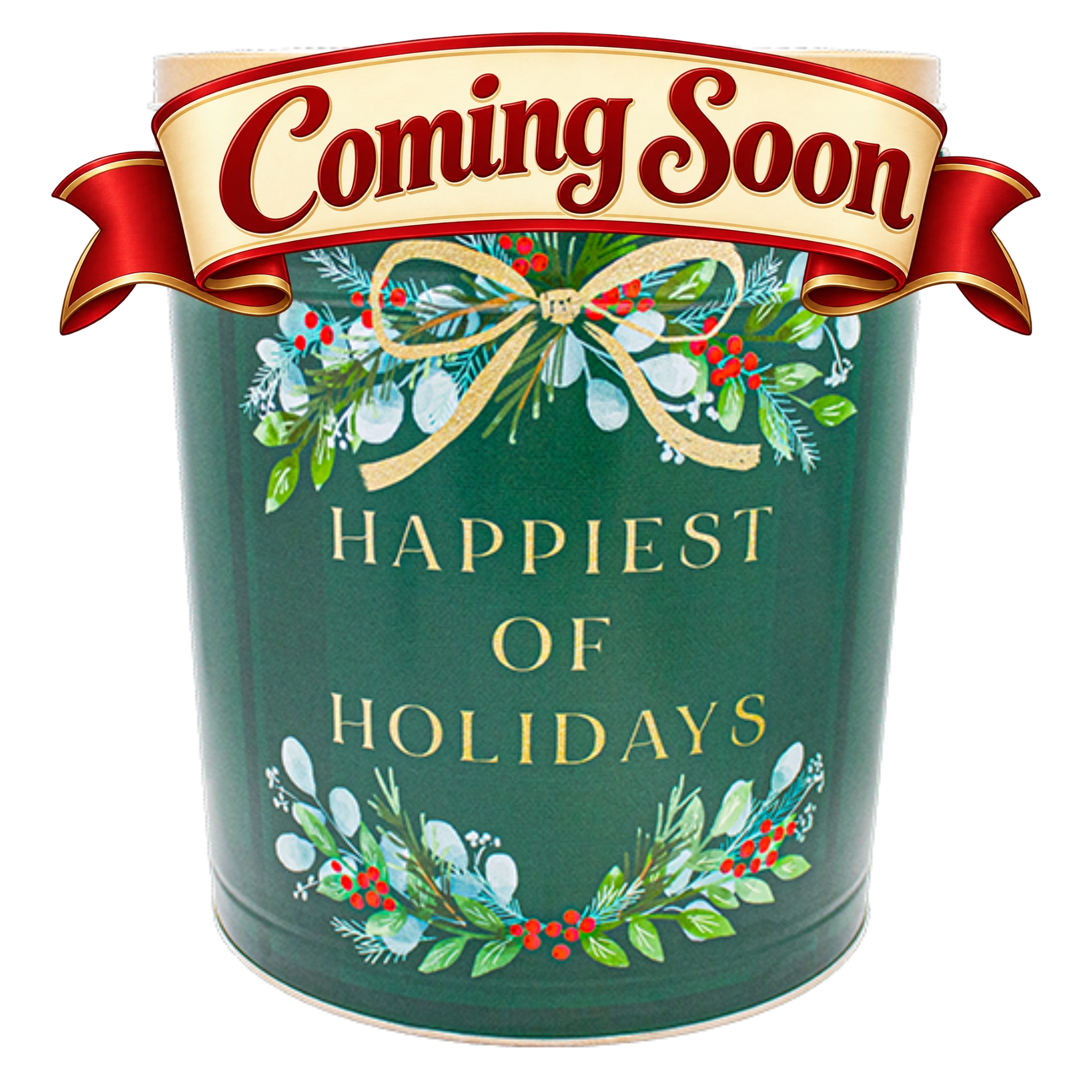 3.5 Gallon Happiest Of Holidays