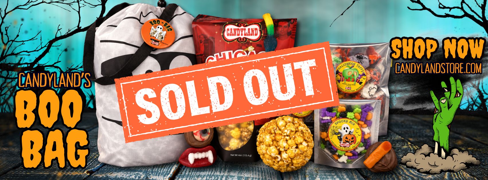 boo bag sold out slide